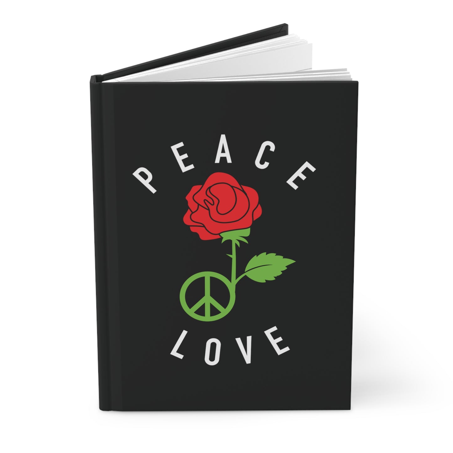 Peace & Love Hardcover Journal Matte