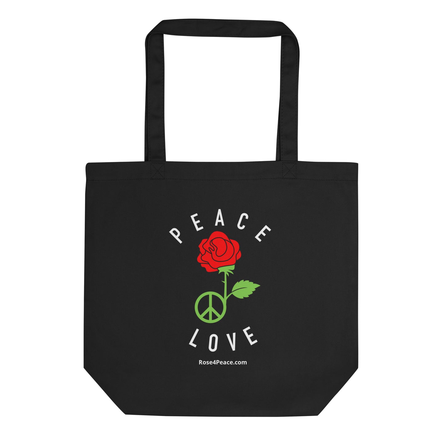 Black English Tote Bag