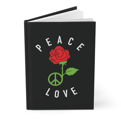 Peace & Love Hardcover Journal Matte