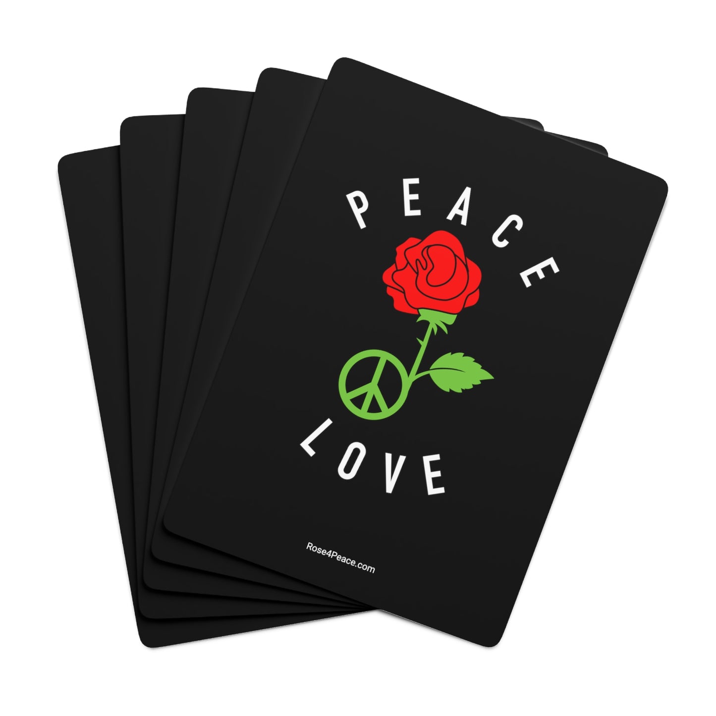 Peace & Love  Poker Cards
