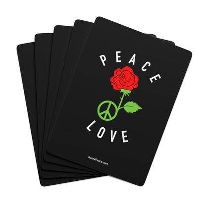Peace & Love  Poker Cards