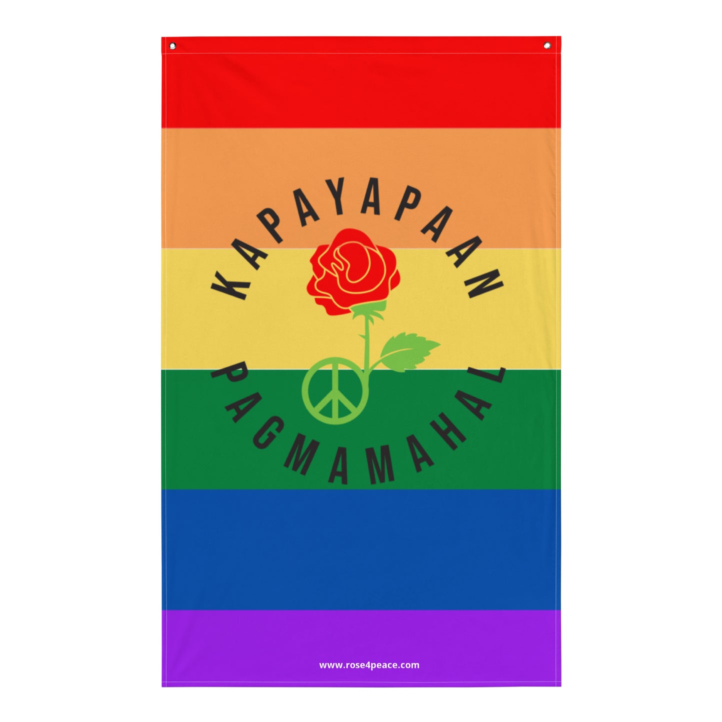 Peace & Love Pride Flag