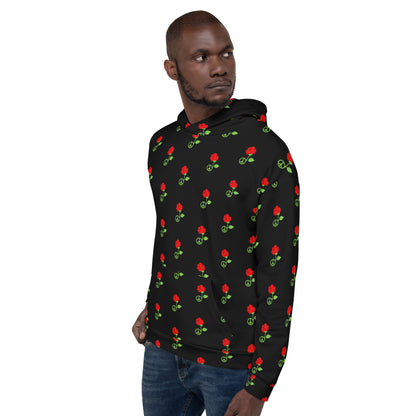 Peace & Love Unisex All Over Hoodie