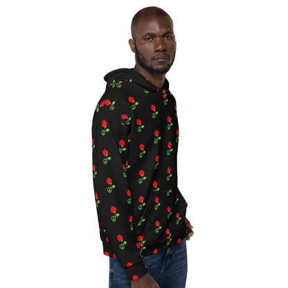 Peace & Love Unisex All Over Hoodie