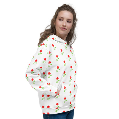 Peace & Love Unisex All Over Hoodie
