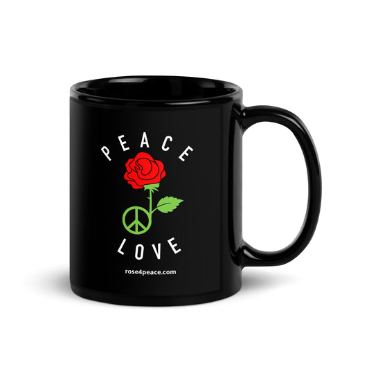Black English Glossy Mug
